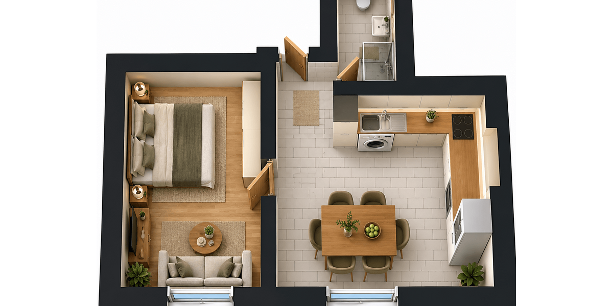 Grundriss modern