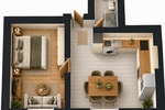 provisionsfreie Kapitalanlage nahe KIT – vermietete 1,5-Zimmer-Wohnung in der Oststadt - 1- Karlsruhe Innenstadt-Ost | Angebot:27480653